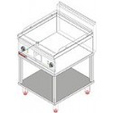 El. grilovací plotna Kromet s otevřenou podestavbou 8,0 kW