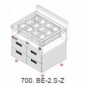 Elektrická vodní lázeň Kromet 1,4 kW, s pod. se zásuvkami