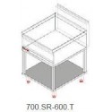 Neutrální modul 600mm s otevřenou podestavbou