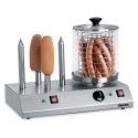 Elektrický ohřívač pro hot dog se 4 trny